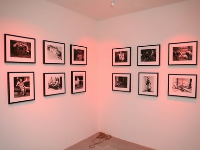 Nobuyoshi Araki, Exhibition view. Courtesy of Over the Influence