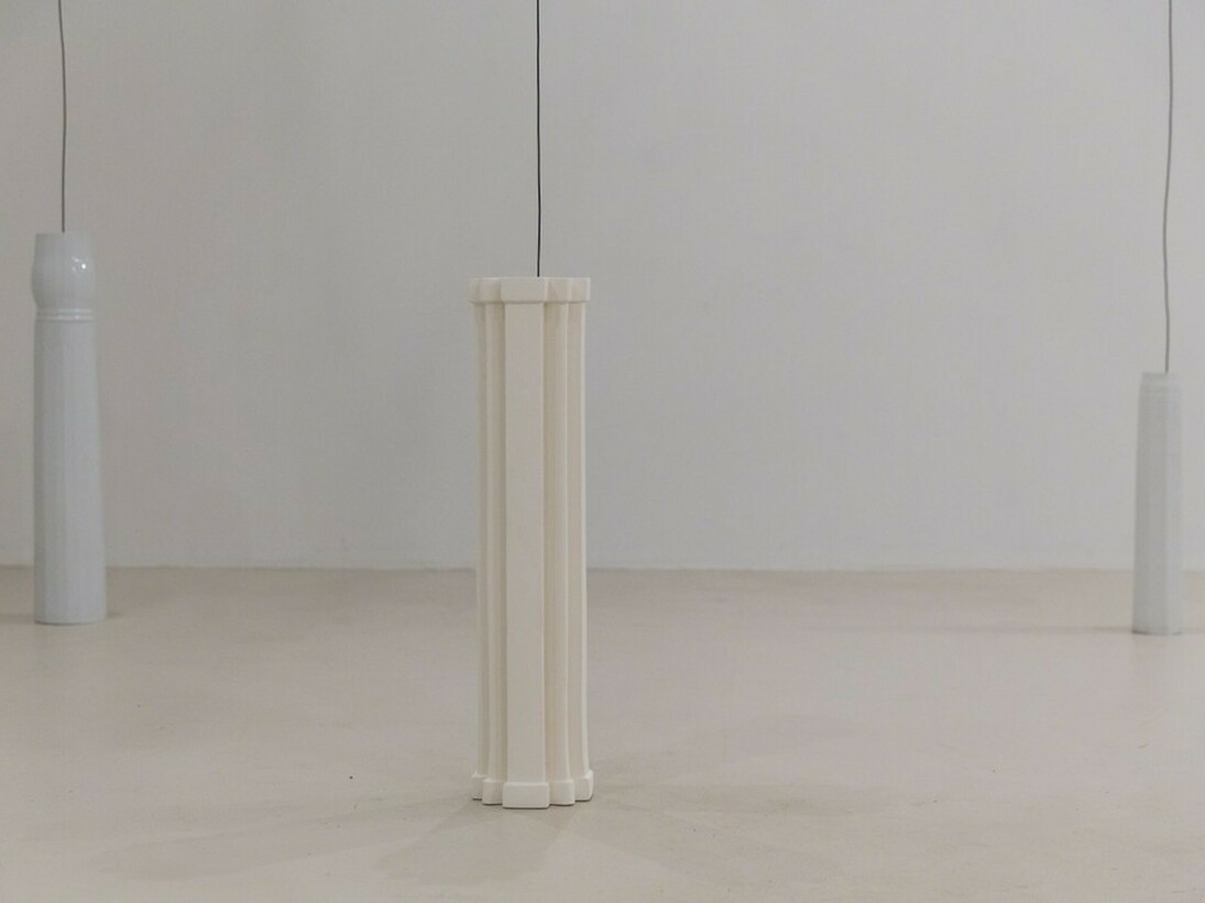Resonating Pillars, Exhibition view. Courtesy of Den Frie