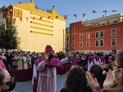 Recibimiento del obispo José Ignacio Munilla en Orihuela