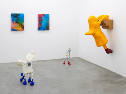 Oliver Sundqvist, Sip by sip, exhibition view. Courtesy of V1 Gallery