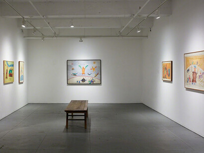 Welcoming the Two Faced Rider. Courtesy of Cavin Morris Gallery