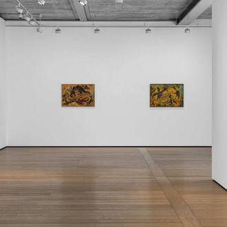 Various artists, Autodidact, exhibition view. Courtesy of Almine Rech