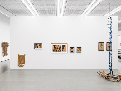 Kazuko Miyamoto, Ausstellungsansicht. Mit freundlicher Genehmigung des Unteren Belvedere