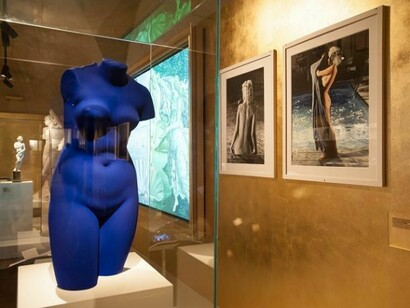 Sculture dedicate a Marilyn Monroe al Museo Ferragamo di Firenze