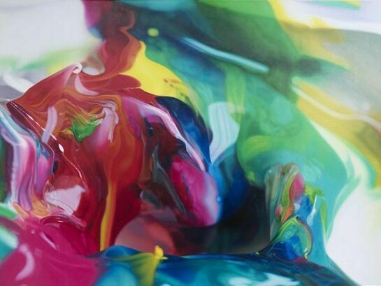 Ben Weiner, Excesstraction, 2013, oil on canvas, 60 x 90 inches
