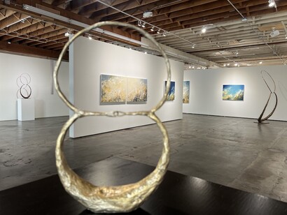 Michael Schultheis, The flowers of Fibonacci, exhibition view. Courtesy of Winston Wächter Fine Art Gallery