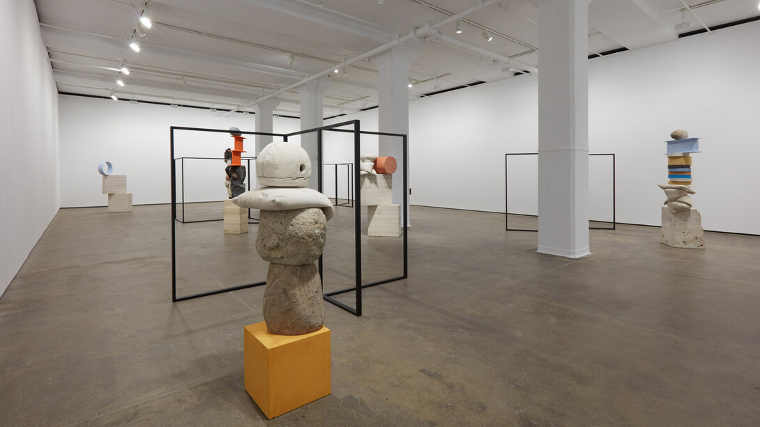 José Dávila, The simple act of positioning, exhibition view. Courtesy of Sean Kelly Gallery