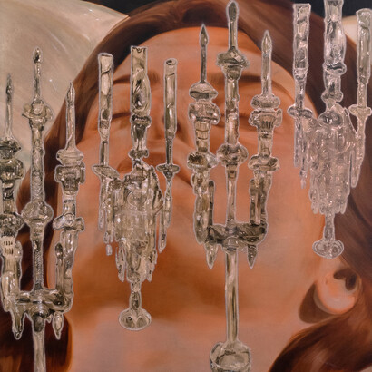 Rae Klein, You are completely safe II, 2024. Courtesy of Nicodim Gallery