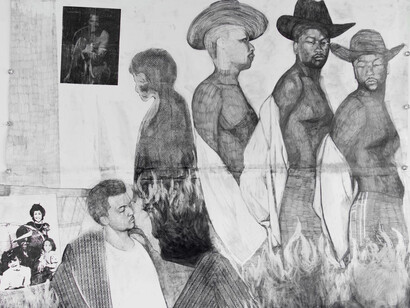 London Williams, To the beloved II, 2023. Courtesy of Yossi Milo Gallery