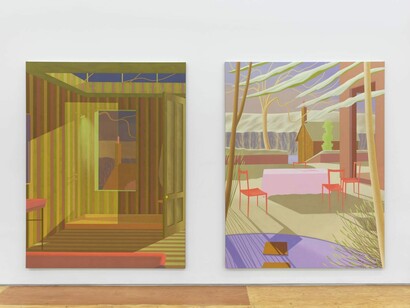 Alfie Caine, The Chalk Carver’s house, exhibition view. Courtesy of Margot Samel Gallery