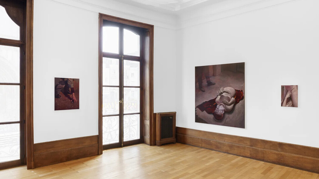 Bendt Eyckermans, Representational markings, exhibition view. Courtesy of Mendes Wood DM