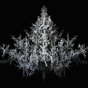 Kris Kuksi, Those Who From the Heavens Came, 2014, mixed media assemblage, 36 x 51 x 10 inches