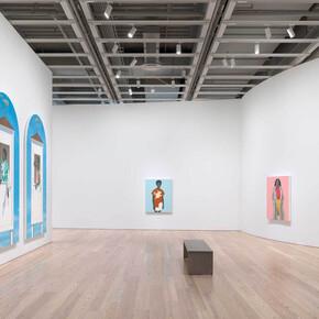 Amy Sherald, American sublime, exhibition view. Courtesy of Whitney Museum of American Art