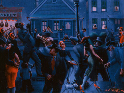 Archibald Motley, Gettin Religion (1948)