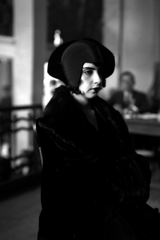 María Teresa de Landa durante su juicio, 1929, Colección Archivo Casasola, Fototeca Nacional, México