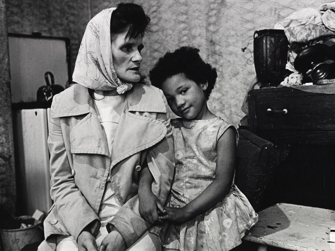 “It’s disgusting and appalling. The Housing Minister (Peter Walker) came round here and said it wasn’t fit for human habitation, and I’m still here.” Mrs Chichockjy, Liverpool 8, July 1971 © Nick Hedges / National Media Museum, Bradford 