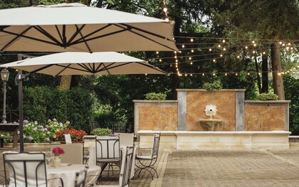 Hortus sensi del Grand Hotel Telese, in provincia di Benevento, Campania, Italia