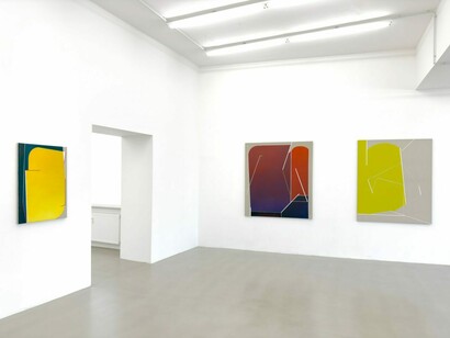 Isabelle Borges, Forking paths, ausstellungsansicht. Mit freundlicher genehmigung der Galerie Rupert Pfab