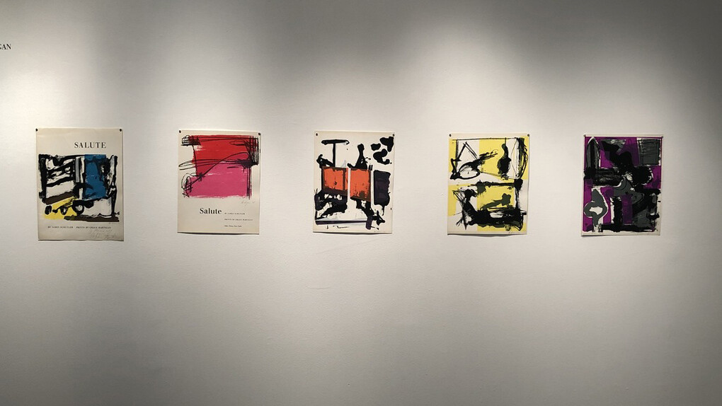 Joan Mitchell & Grace Hartigan at Tiber Press. Courtesy of Anders Wahlstedt Fine Art