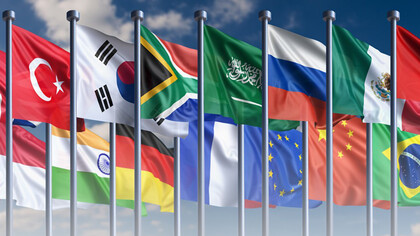 El G20 está formado por países que participan en grupos diferentes y, a menudo, contradictorios