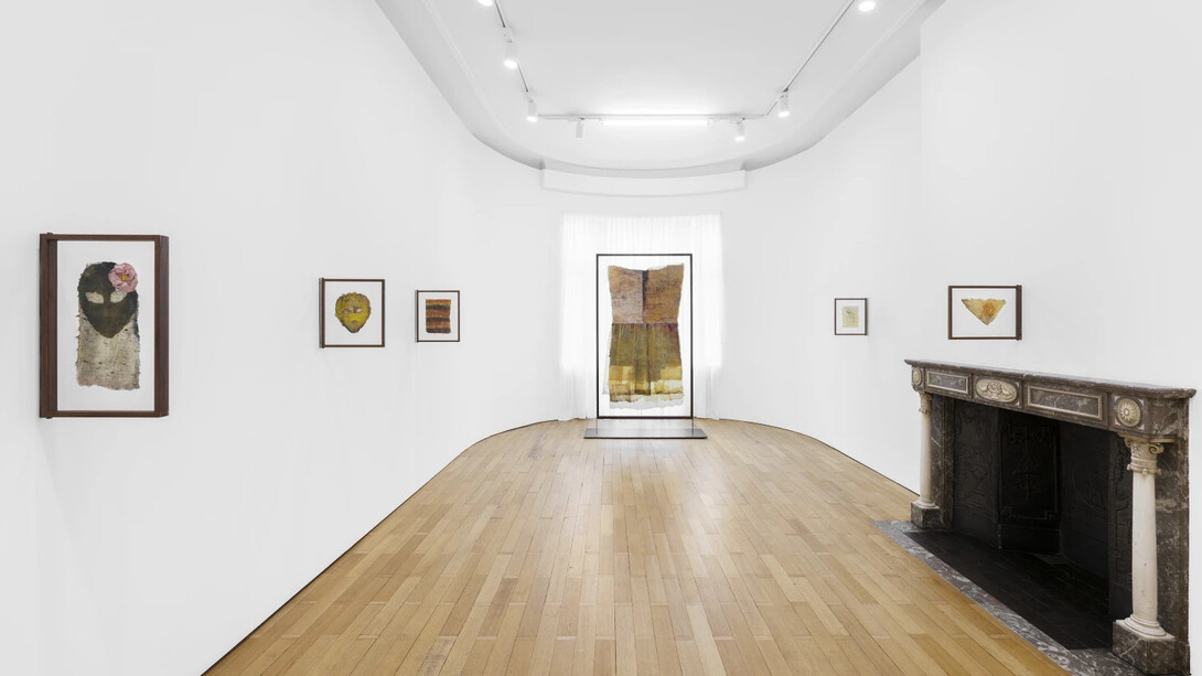 Mira Schor, Visions and materialities, exhibition view. Courtesy of Mendes Wood DM