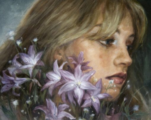 Valerie Pobjoy, Belladonna, 2017. Courtesy of Flower Pepper Gallery