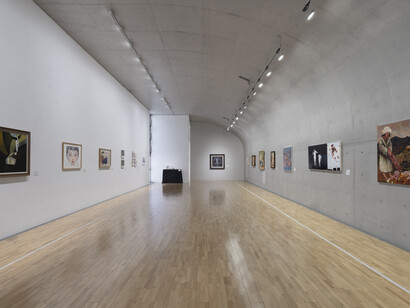 Various artists, Echoes of her century: a global exhibition of women's art, exhibition view. Courtesy of Long Museum