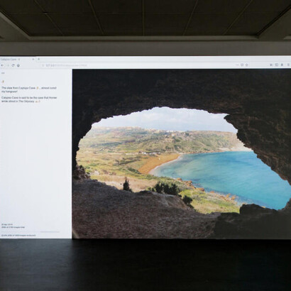 Stefan Karrer, oO., 2020, Ausstellungsansicht Kunsthaus Baselland 2020. Foto: Gina Folly