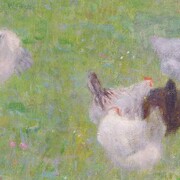 Gustav Klimt, Nach dem regen (detail), 1898. Courtesy of Lower Belvedere