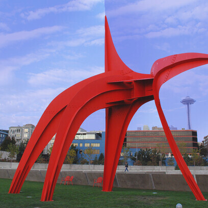 Alexander Calder (1898-1976). "Águila" en el Parque Olímpico de Esculturas,1971. Seatle, Washington DC, EE.UU.