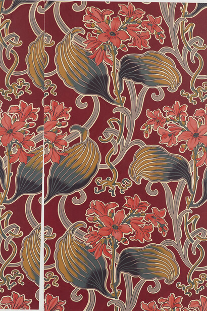 Gibb Slife, detail of Untitled (Silver Age), 2014, oil on canvas, 60 x 48 inches