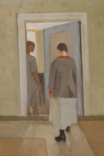 Eero Nelimarkka, At the door (detail), 1918. Courtesy of Ateneum