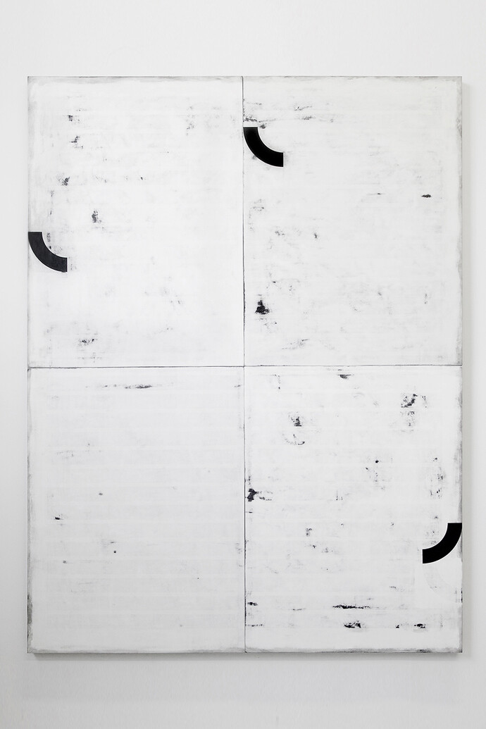 Davide Balliano, ‘Untitled’, 2015, Plaster, gesso and lacquer on wood board, 60 x 80 in. /
152.4 x 203.2 cm