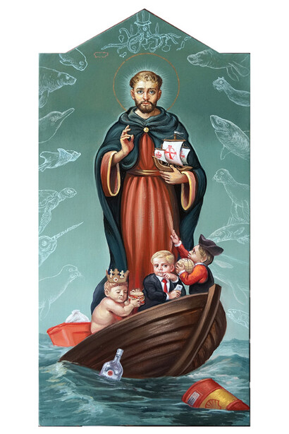 Patrick McGrath Muniz. Courtesy of La Luz de Jesus Gallery