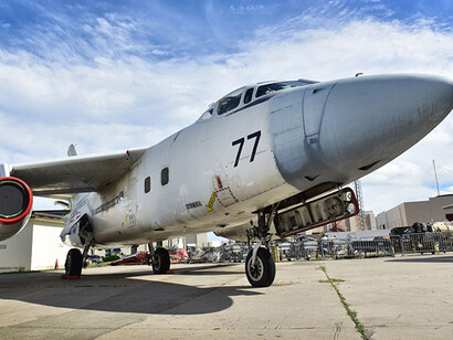 Douglas A3D/NTA-3B Skywarrior. Courtesy of Pearl Harbor Aviation Museum