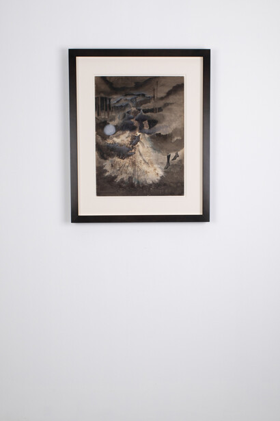 Remedios Varo, Apártalos que voy de paso, 1959, gouache on cartulina, 48x36 cm. Courtesy of Gallery Wendi Norris, San Francisco