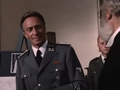 Directed by Jerry London, The Scarlet and the Black is a 1983 Italian-American television war drama starring Gregory Peck and Christopher Plummer. The film is based on J. P. Gallagher’s The Scarlet Pimpernel of the Vatican