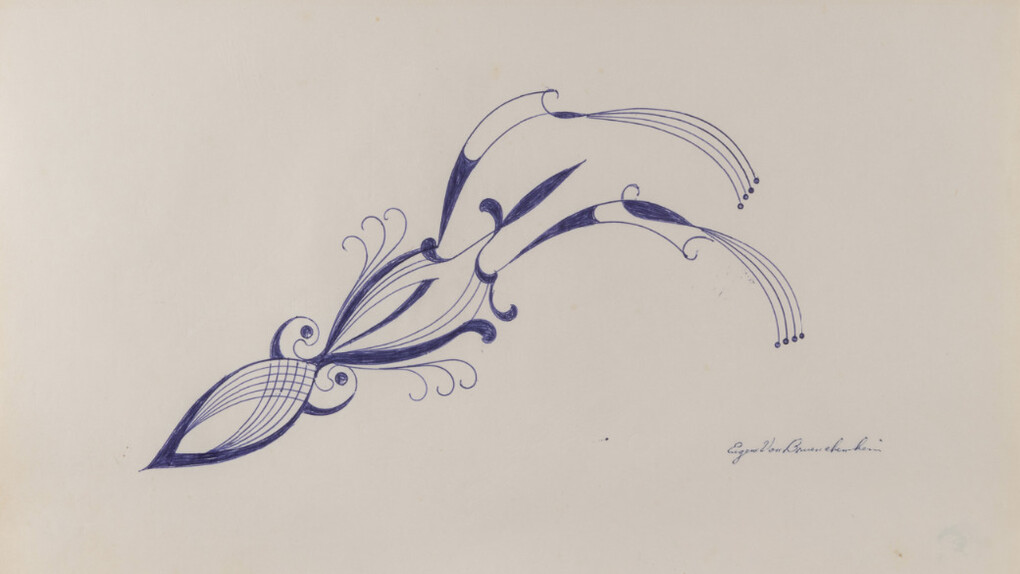 Eugene Von Bruenchenhein. Courtesy of Andrew Edlin Gallery