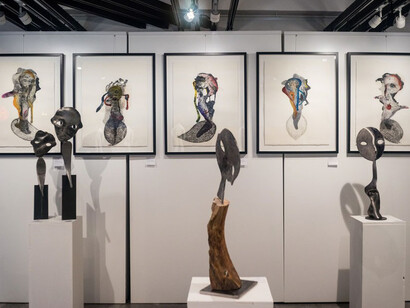 Alter Ego, Exhibition view. Courtesy of Art Supermarket