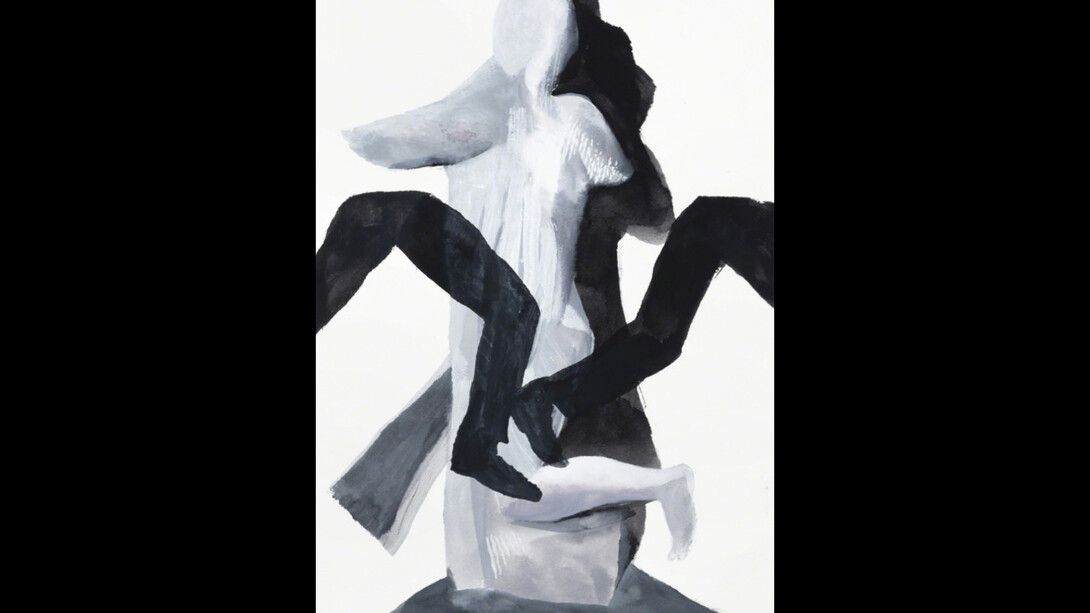 Marc Desgrandchamps, Untitled, 2018. © Galerie Lelong & Co.