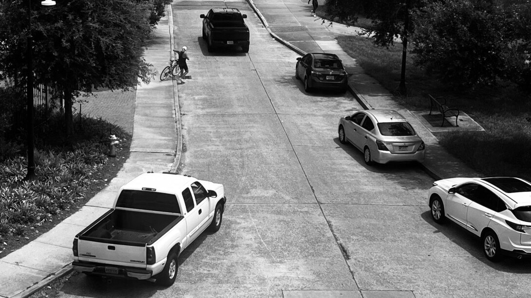 Brielle Edwards, The driveway path, 2025. Courtesy of Ogden Museum of Southern Art