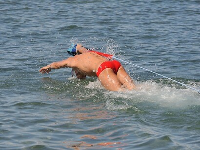 Prove di salvamento in mare aperto