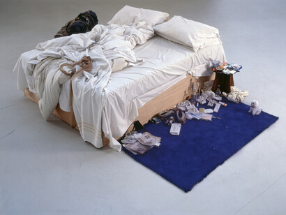 Tracey Emin, My bed, 1998. Courtesy of Tate Modern © Tracey Emin