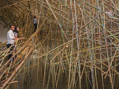 Mike + Doug Starn. Courtesy of The Museum of Fine Arts