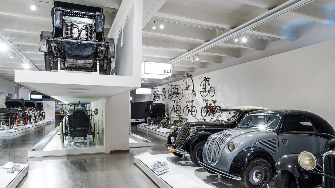 Mobilität, ausstellungsansicht. Mit freundlicher genehmigung des Technischen Museums Wien
