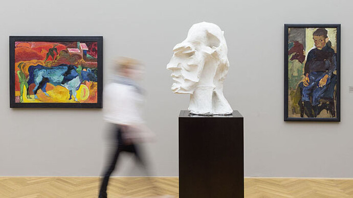 Art from the Romantic period to the present day. Courtesy of Albertinum