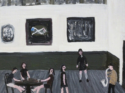 The Red House in the Woods. Courtesy of Anna Zorina Gallery