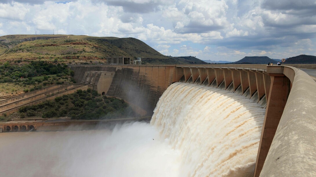 Dam responsible for water collection