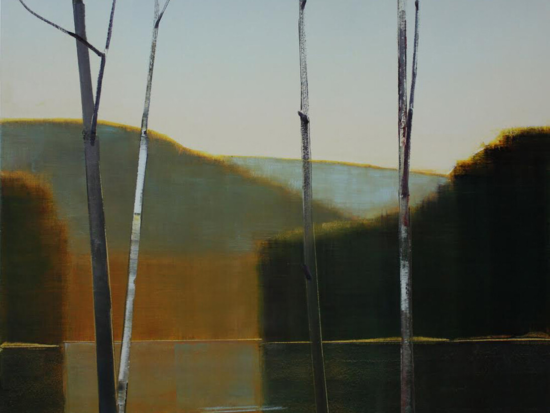 Stephen Pentak, 2014, X.VI (detail), 2014, Oil on panel, 36 x 36 in.