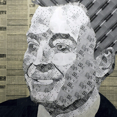 Geoffrey Stein, Jimmy Fallon, 2016. Courtesy of The Lionheart Gallery 